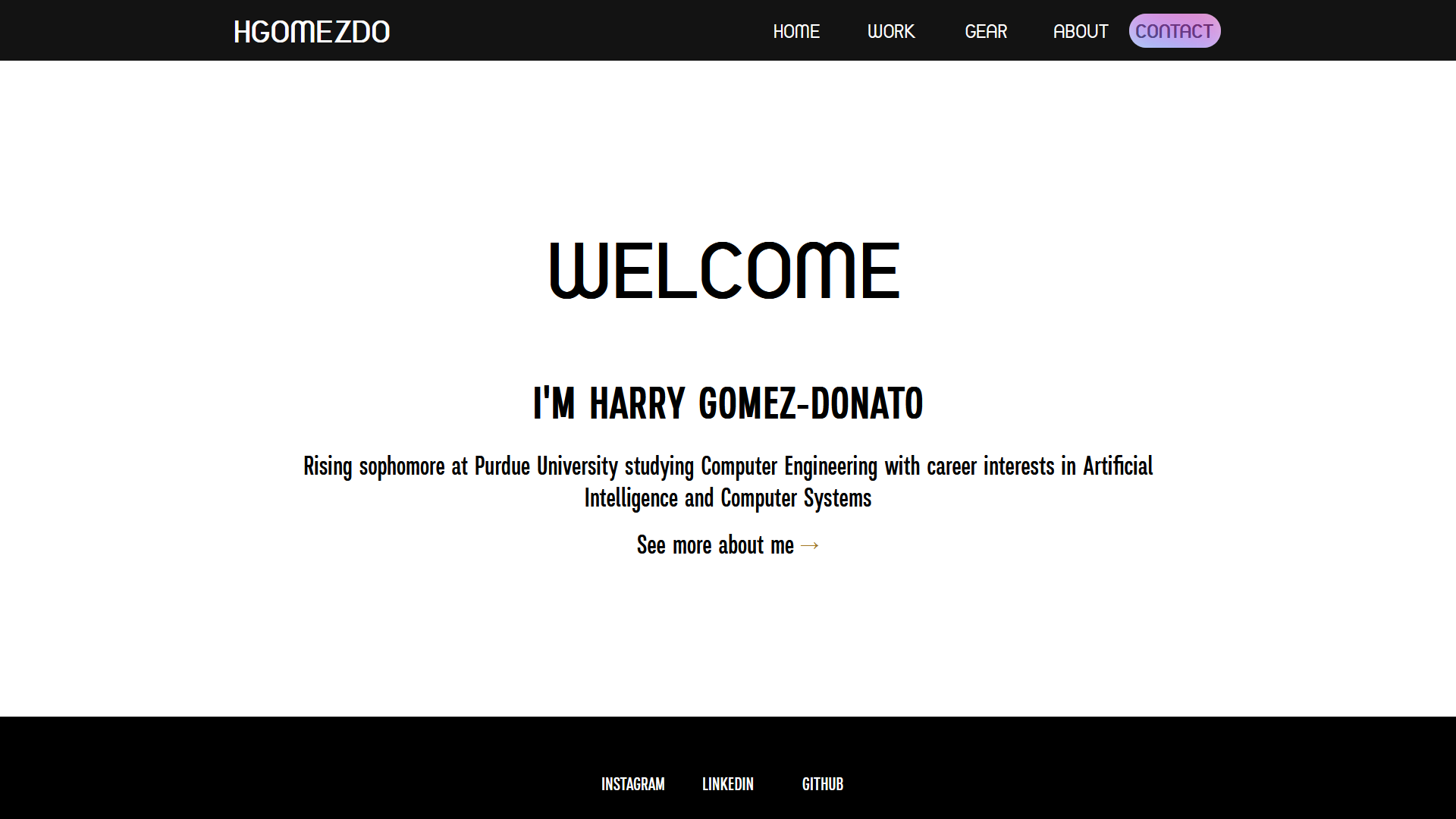 Personal Website Image
